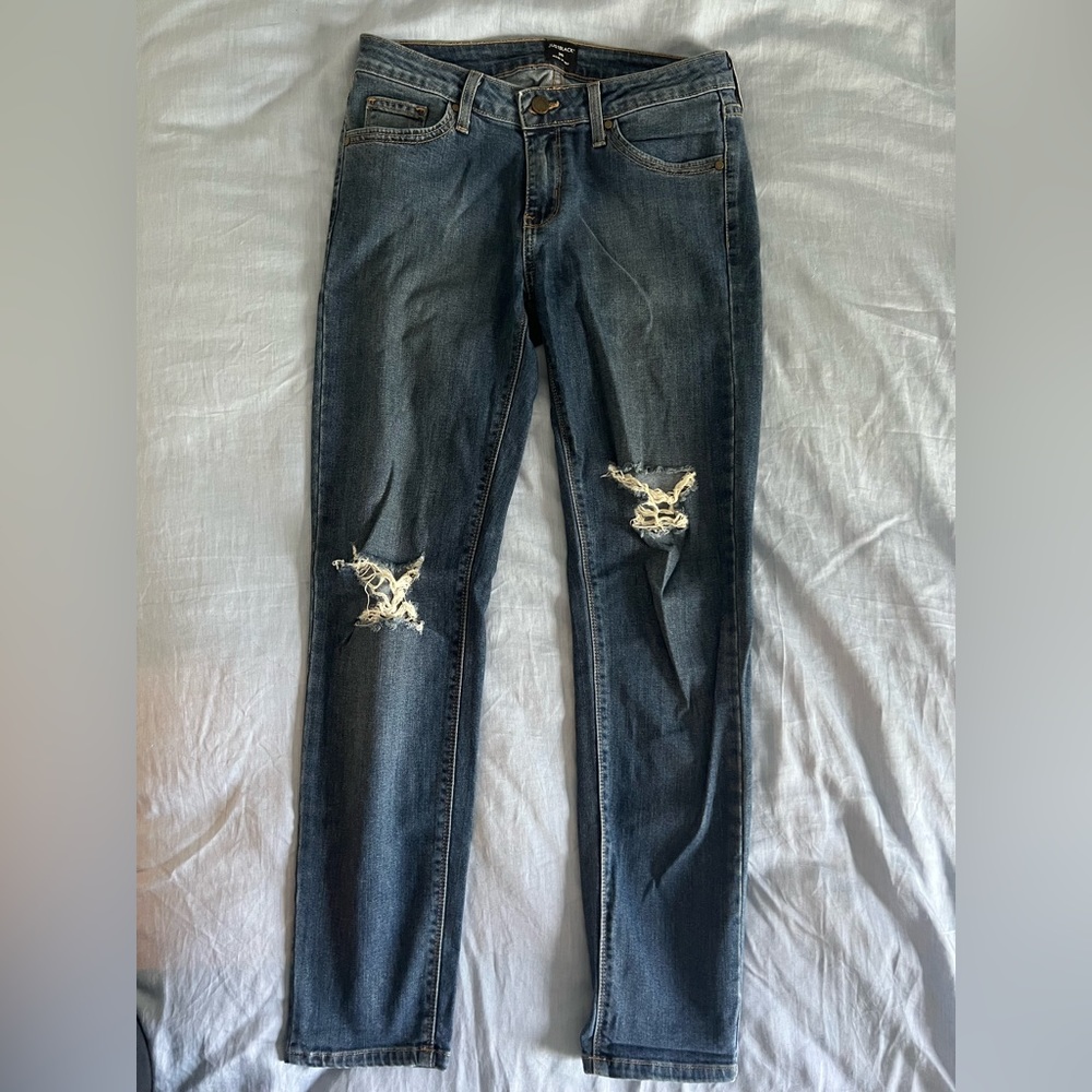 Just Black Distressed Jeans